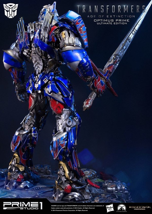 2000 MMTFM 08 Optimus Prime Ultimate Edition Transformers Age Extinction Statue From Prime 1 Studio  (49 of 50)